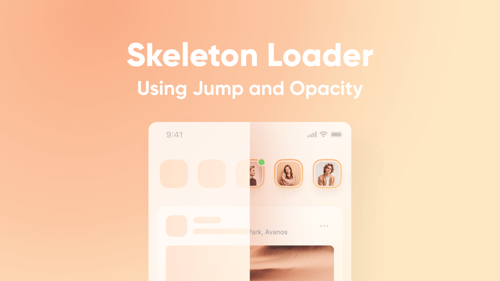 Skeleton loader